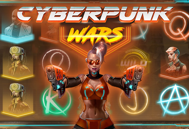 Cyberpunk Wars - Woohoo slot at Bison Kasyno Polska Casino