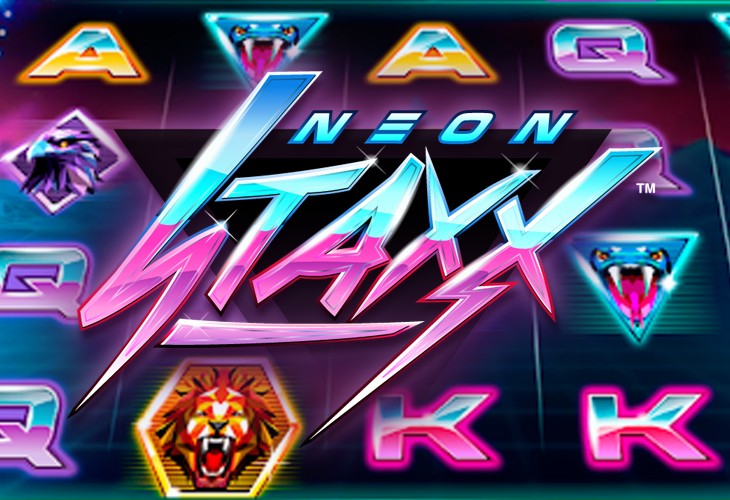Neon Staxx - NetEnt slot at Bison Kasyno Polska Casino