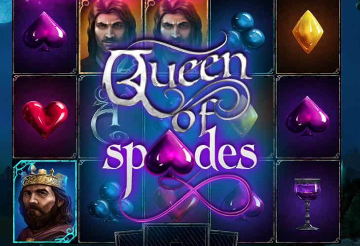 Queen Of Spades - Mascot slot at Bison Kasyno Polska Casino