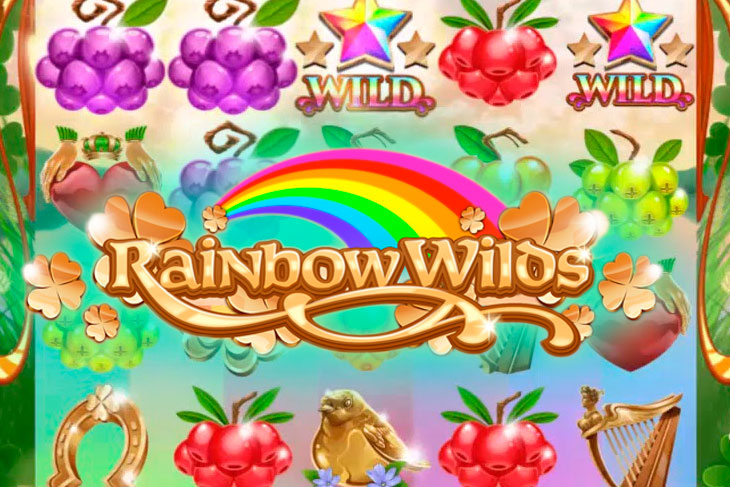 Rainbow Wilds - Iron Dog Studio slot at Bison Kasyno Polska Casino