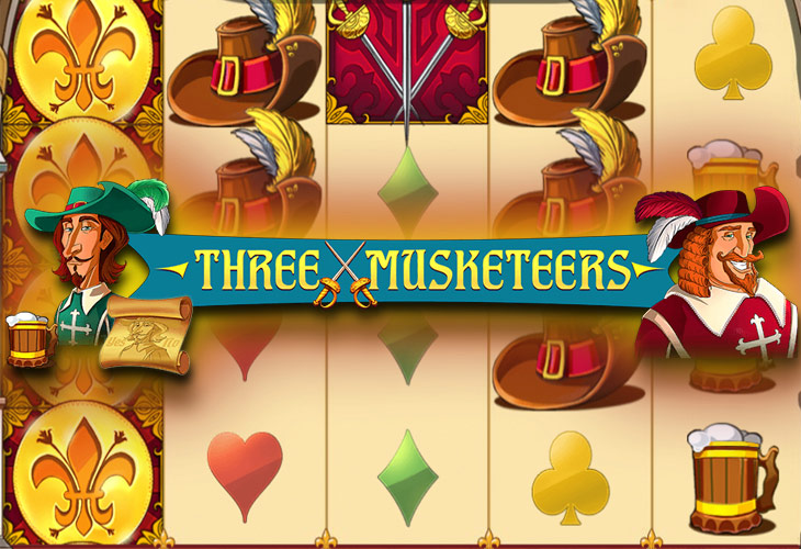 Three Musketeers - Red Tiger Gaming slot at Bison Kasyno Polska Casino